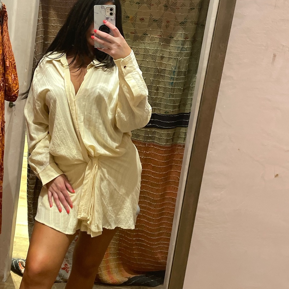 Free People Shirt Dress